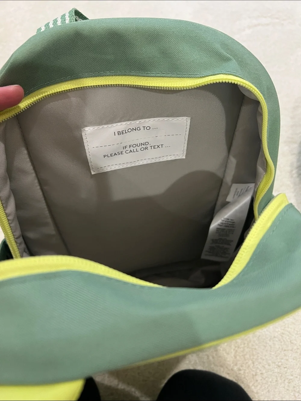 NWOT Pottery barn kids Dino Little Critter Backpack
